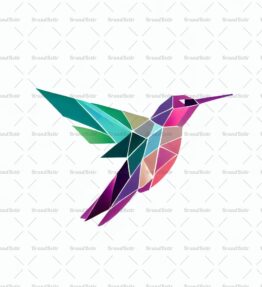 Geometrischer Kolibri